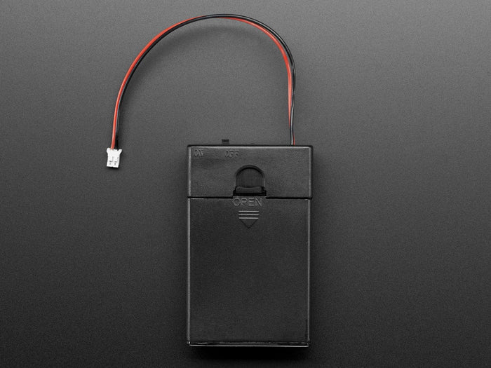 3 x AA Battery Holder with On/Off Switch, JST, and Belt Clip by The Pi Hut - The Pi Hut