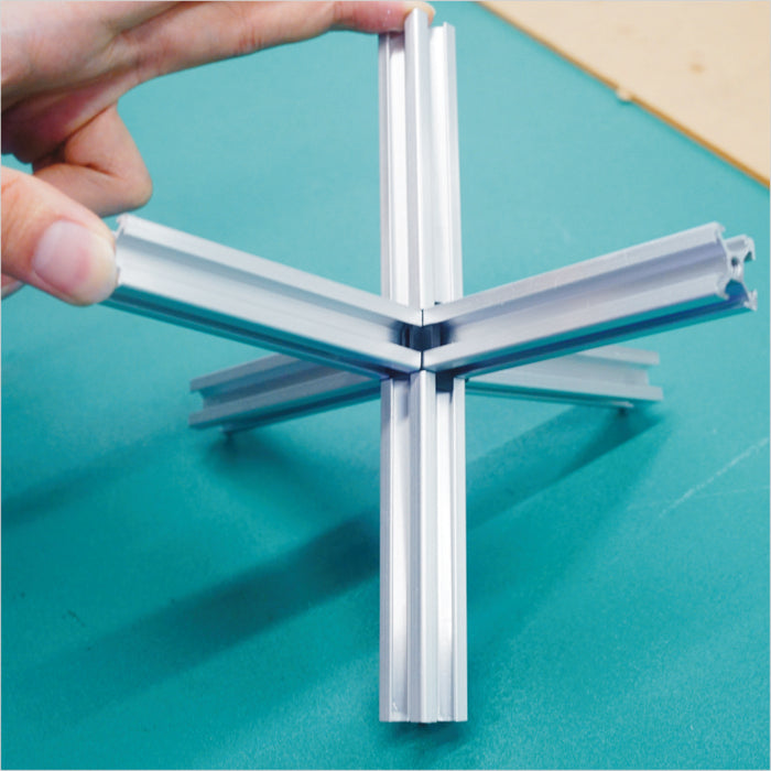6 Sides Plastic Corner Connector for 1515 Aluminum Extrusions - m5stack-store