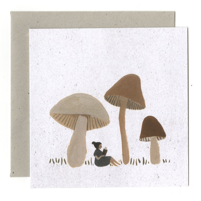 A Quiet Place to Read greeting card