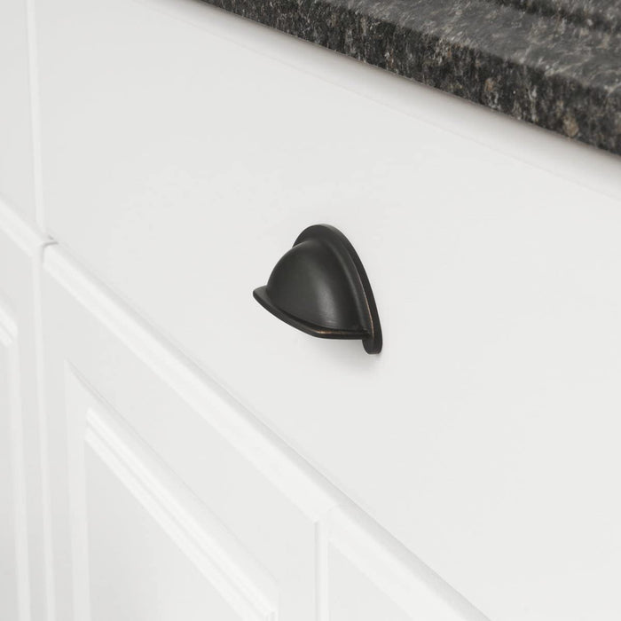 AmazonBasics Wide Bin Cup Drawer Pull, 3.69 Length 10 Pack