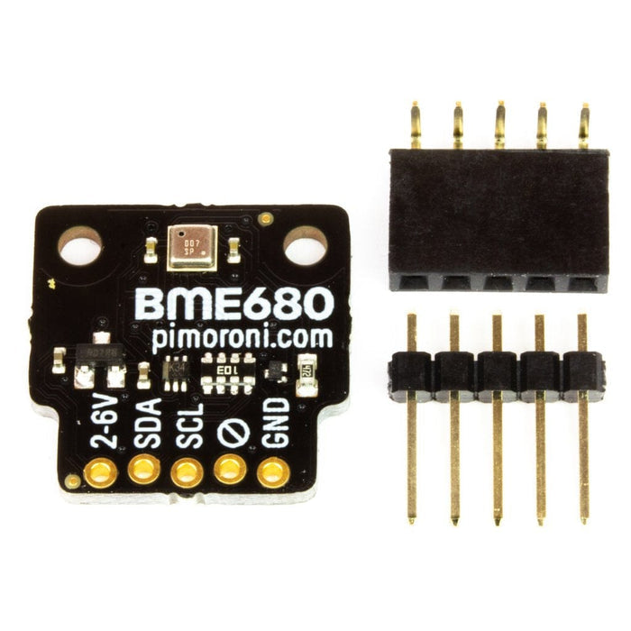 BME680 Breakout - Air Quality, Temperature, Pressure, Humidity Sensor by Pimoroni - The Pi Hut