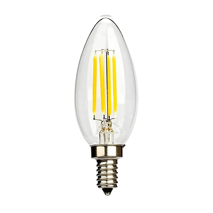 C35 Candle LED - E12 2W Clear Dimmable Bulb