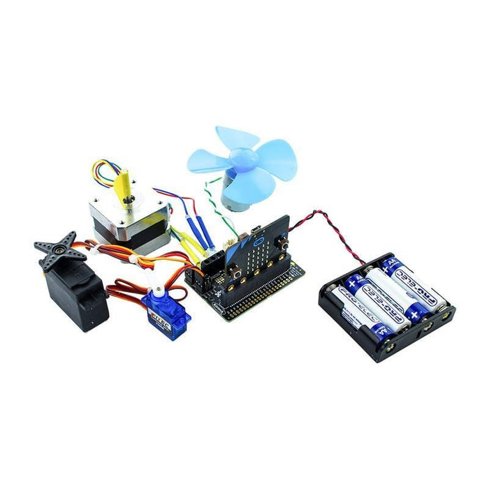 Compact All-In-One Robotics Board for BBC micro:bit by Kitronik - The Pi Hut