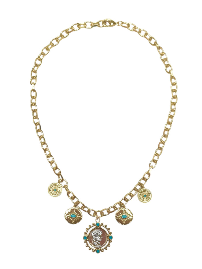 Corfu Coin Necklace