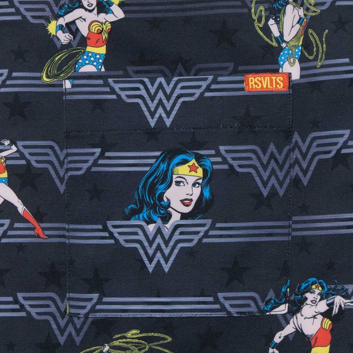 RSVLTS DC Comics Short Sleeve Shirt DC Wonder Woman "Legacy of Wonder" – Women's KUNUFLEX Short Sleeve Shirt