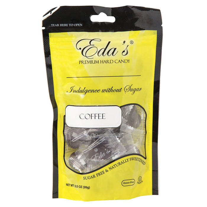 Eda's Coffee Sugarfree3.5oz Pouch - 12ct
