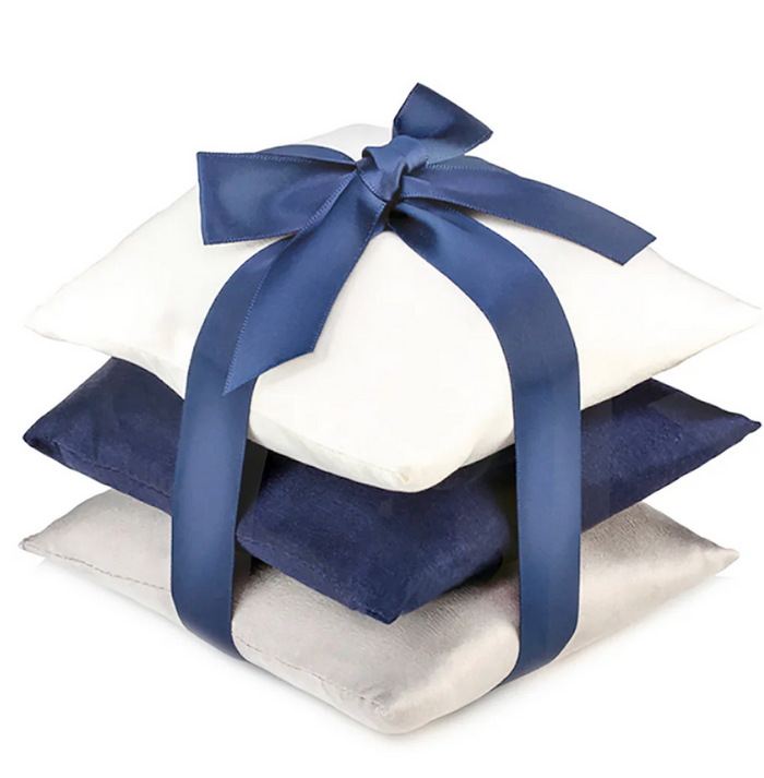Elizabeth W - Navy Silk Sachet Set