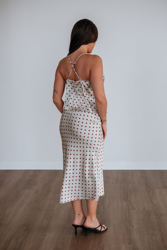 Emory Polka Dot Skirt