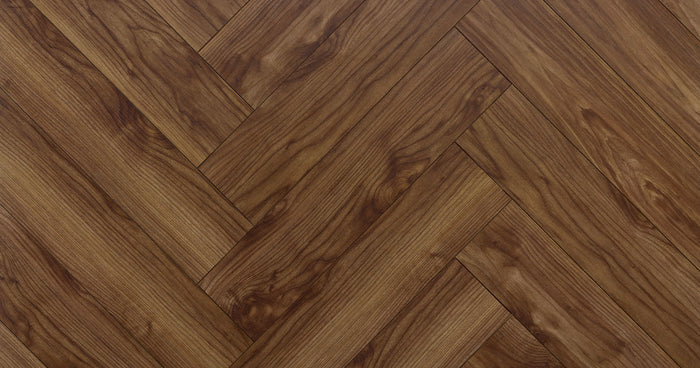 Empire Herringbone Glasgow Oak 12mm Water Resistant 1.2M² | Bearfoot Laminate Flooring