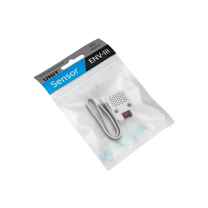 ENV III Unit with Temperature Humidity Air Pressure Sensor (SHT30+QMP6988) - m5stack-store