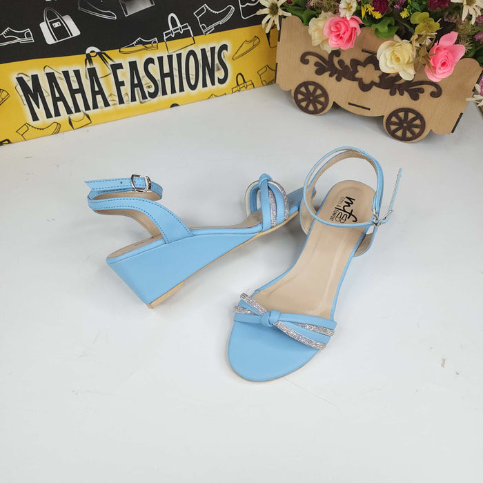 Firozi Studs Sandals - Maha fashions - Women Footwear