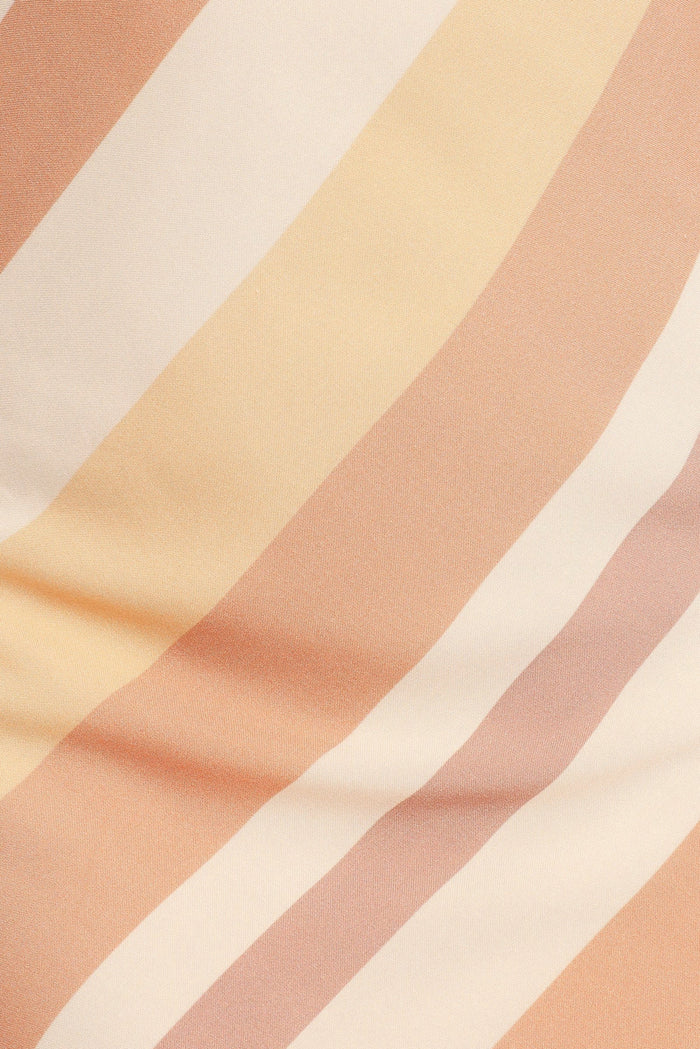 Petal and Pup USA DRESSES Flavia Maxi Dress - Brown Stripe (Hold for Rack)