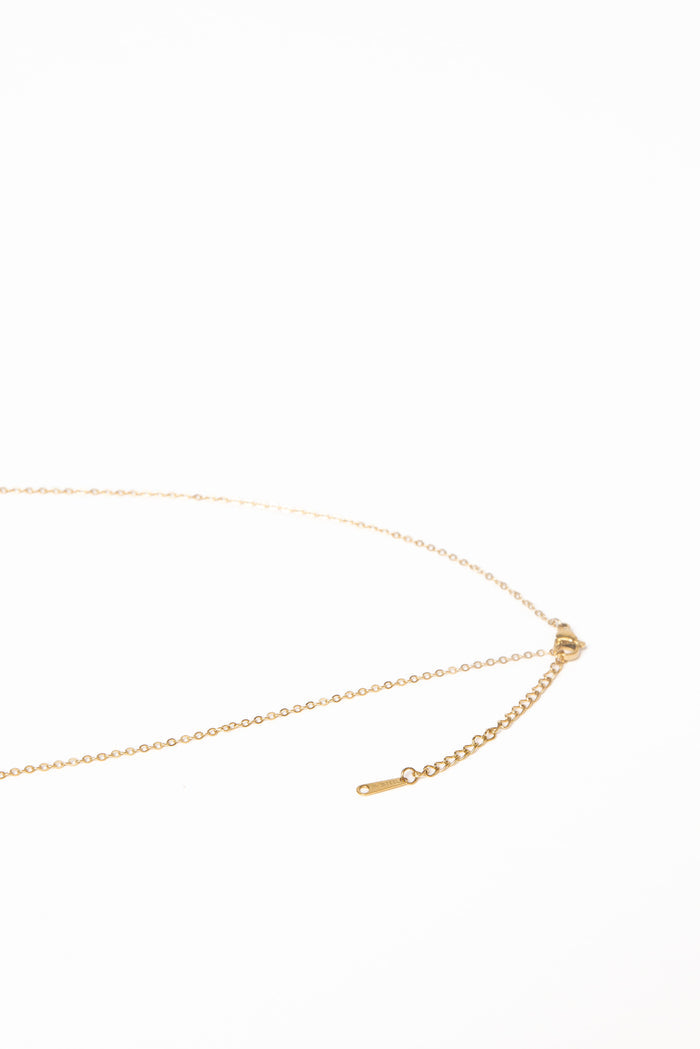 Petal and Pup USA ACCESSORIES Fleming Necklace - Gold One Size