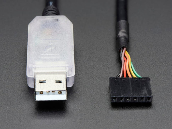 FTDI Serial TTL-232 USB Cable by The Pi Hut - The Pi Hut