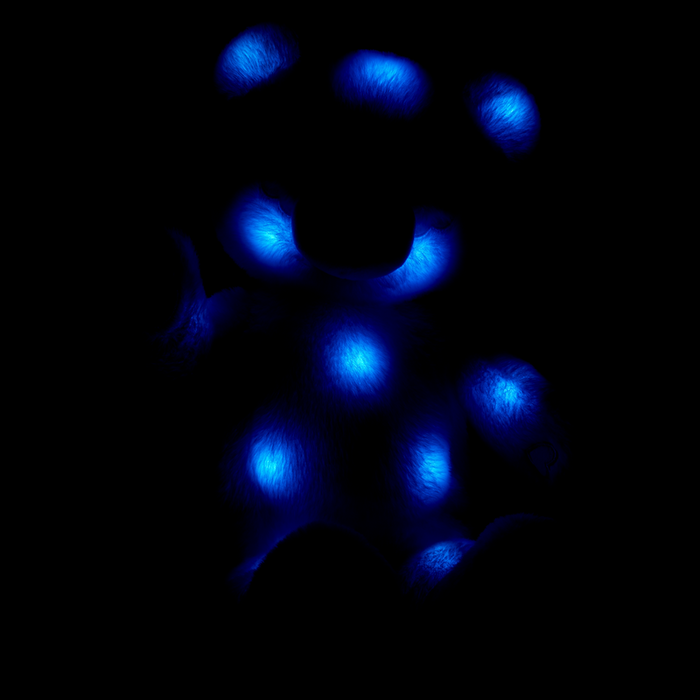 Glow Vibes Bear Teddy Bear