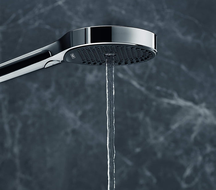 hansgrohe Rainfinity Rain 5inch Modern Handheld Shower Head 3Spray Chrome Size 1.75