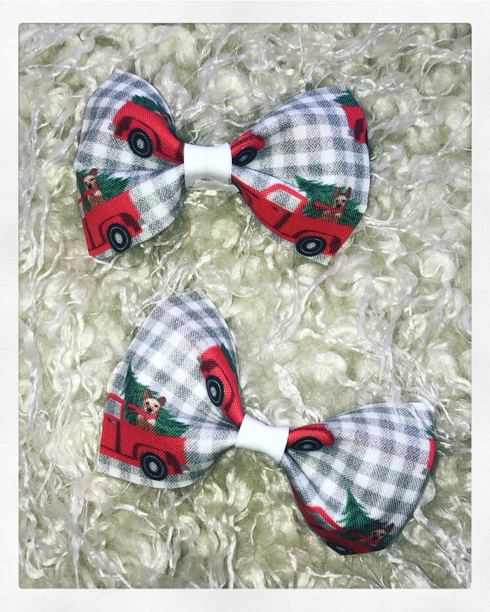Heeler Gingham Piggy Tail