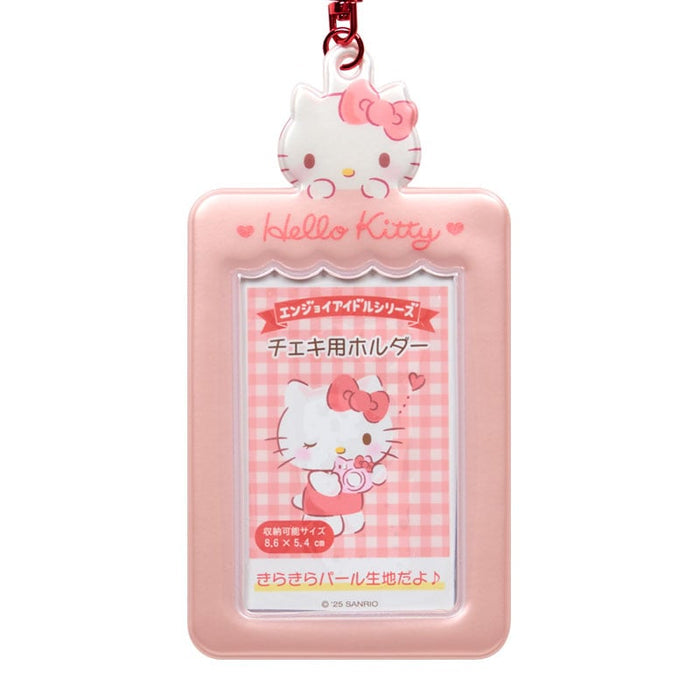 Hello Kitty Mascot Photo Holder Charm Accessory Japan Original