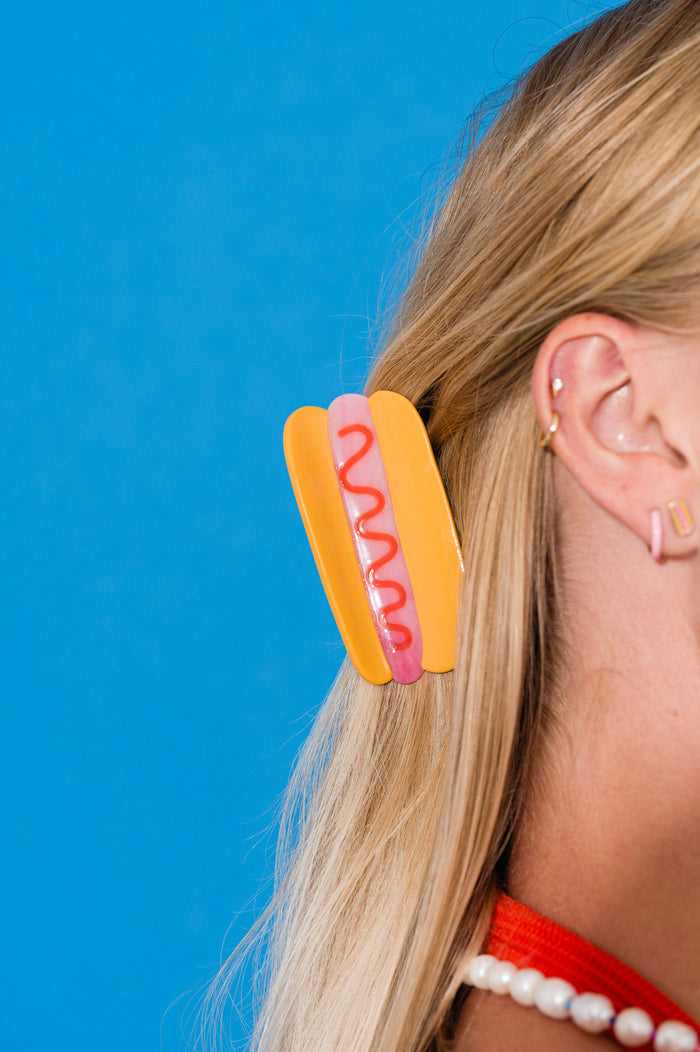 Hot Dog Hair Claw