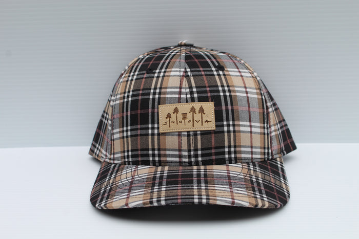 Innova - Plaid Trees Patch Adjustable Hat