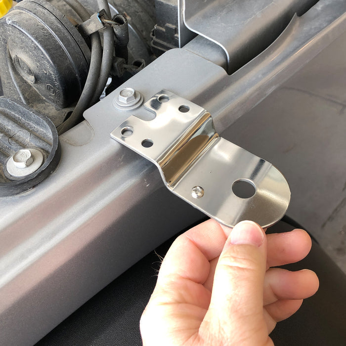 Jeep JK Mount on Hood Bare | Right Channel Radios