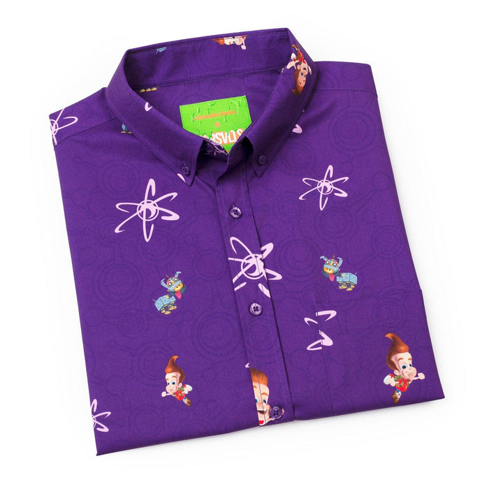 RSVLTS Nickelodeon Jimmy Neutron "Brain Blast" _ KUNUFLEX Short Sleeve Shirt