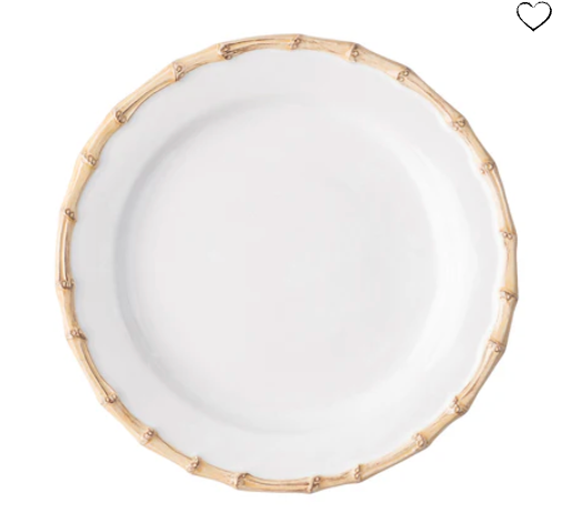 Juliska Bamboo Dinner Plate - Natural
