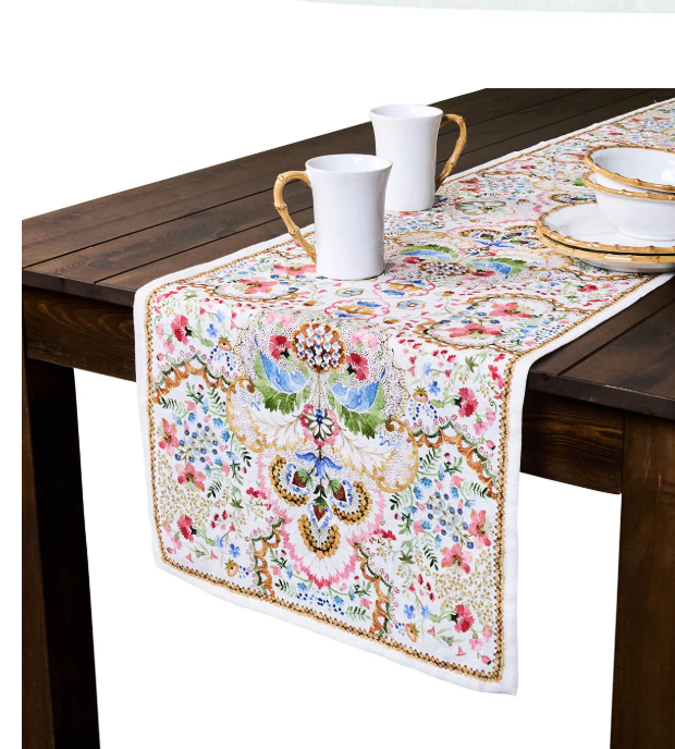 Juliska Sofia Table Runner 18"x90"