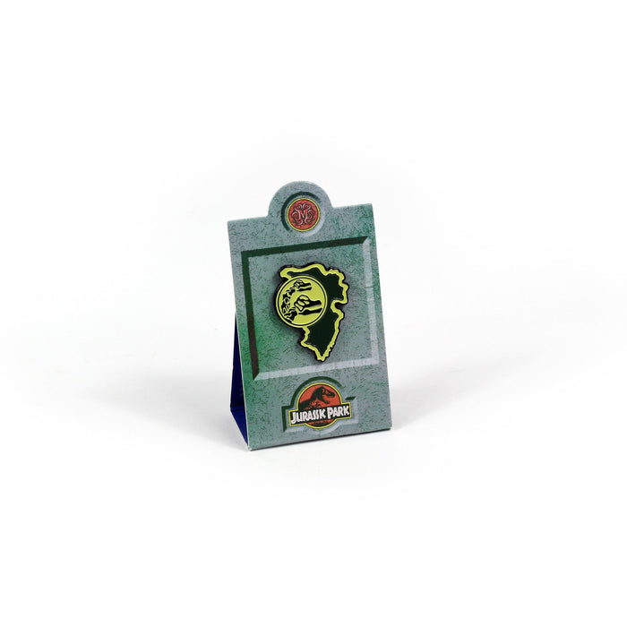 Jurassic Park – Brachiosaurus Paddock Sign Enamel Pin