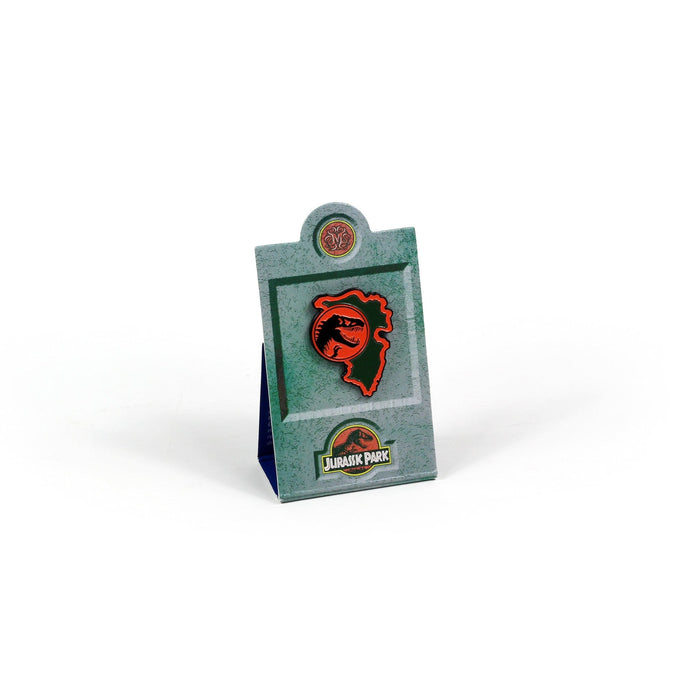 Jurassic Park – Tyrannosaurus Rex Paddock Sign Enamel Pin