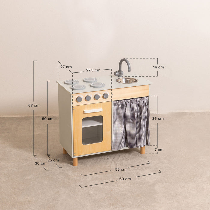 Kids Wooden Kitchen Carin