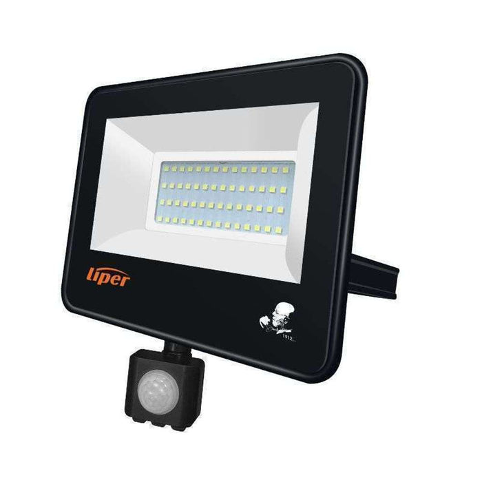 Liper LED Flood Light Sensor 50W Weatherproof IP65