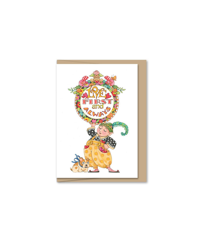 Love First Mini Card