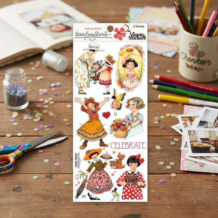 Mary's Celebrate Sticker Sheet