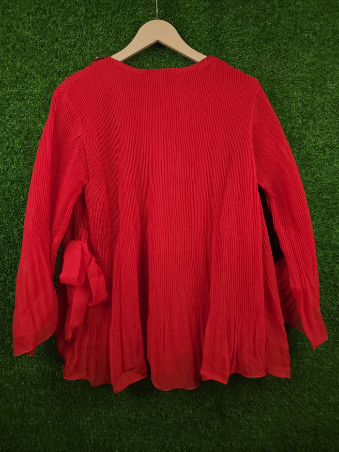 MGW-1023-15 RED - Maha fashions -
