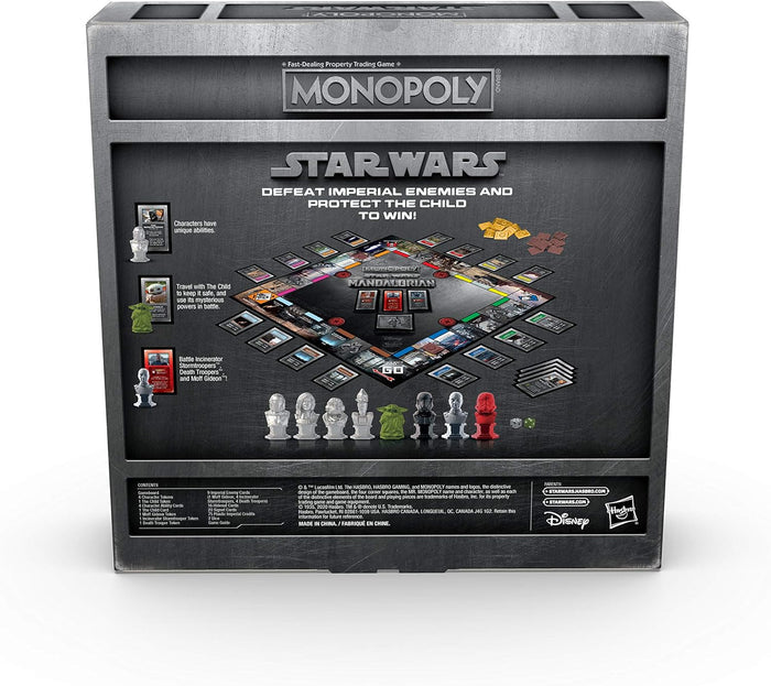 Monopoly Star Wars The Mandalorian Edition Board Game