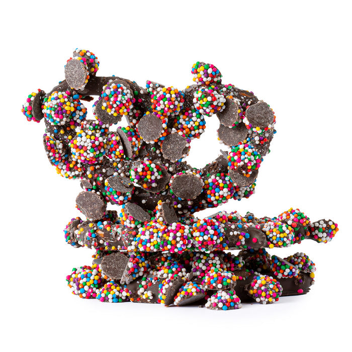 Nancy Adams Dark Chocolate With Mini Snocaps Premier Pretzel - 25ct