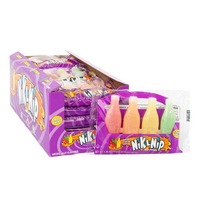Nik-L-Nips Wax Bottles - 18ct
