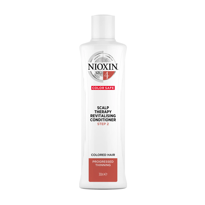 Nioxin System 4 Scalp Therapy Revitalizing Conditioner Coloured Hair Progressed Thinning 300ml