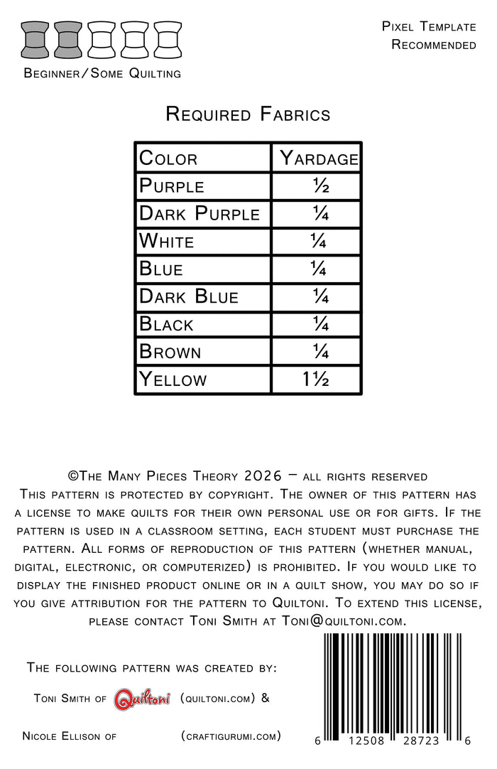 No Drama Llama Pattern PDF