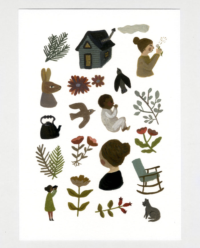Nurture A4 Print