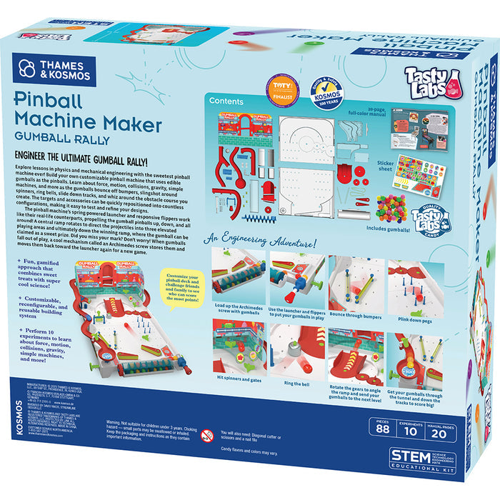 Pinball Machine Maker: Gumball Rally STEM Thames & Kosmos