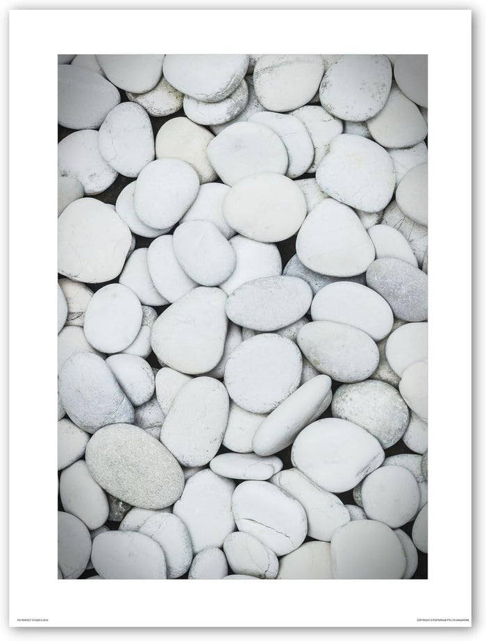 Poster Hub Feng Shui Earth Pebbles Stability And Balance Art Decor