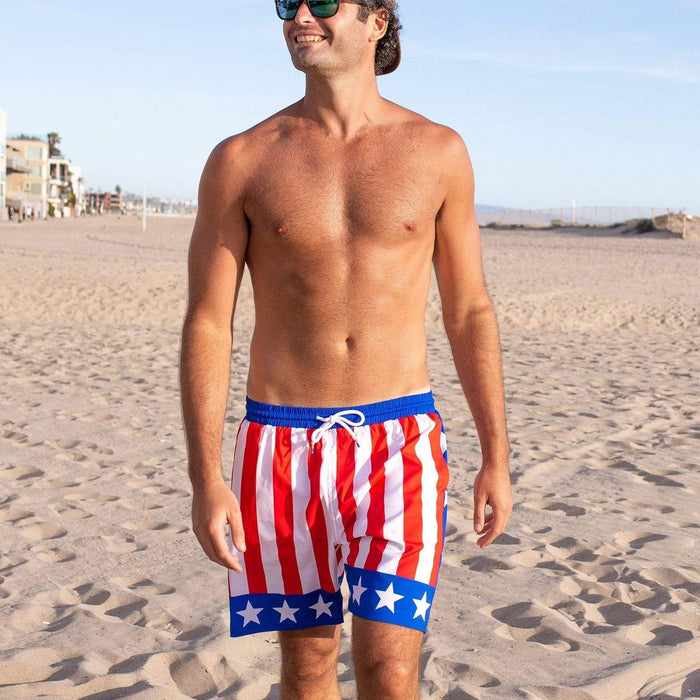 RSVLTS Rocky Swim Rocky "Hearts On Fire" – Hybrid Shorts