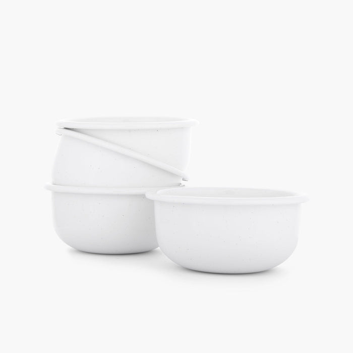 Rolled Enamelware Side Bowl Set