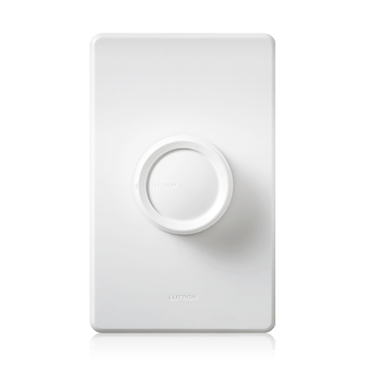 Rotary Lutron Dimmer The original solid-state dimmer, introduced in 1961, sets lights for the perfect mood or ambiance. Rotate to select light level, and either rotate or push to on/off-D-600R-IV Hannah's Variety Store
