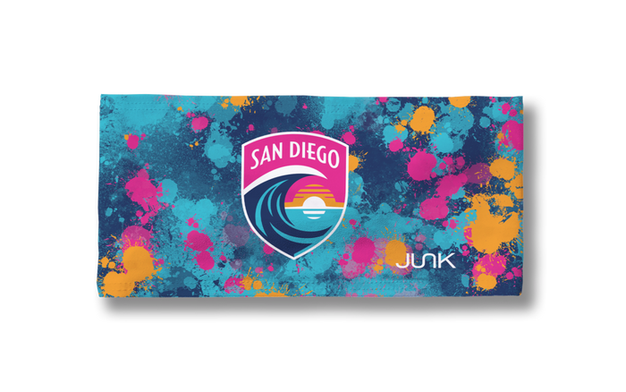 San Diego Wave FC: Splatter Big Bang Lite Headband - View 3