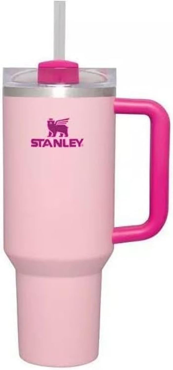STANLEY 40oz Stainless Steel H2.0 FlowState Quencher Tumbler Flamingo