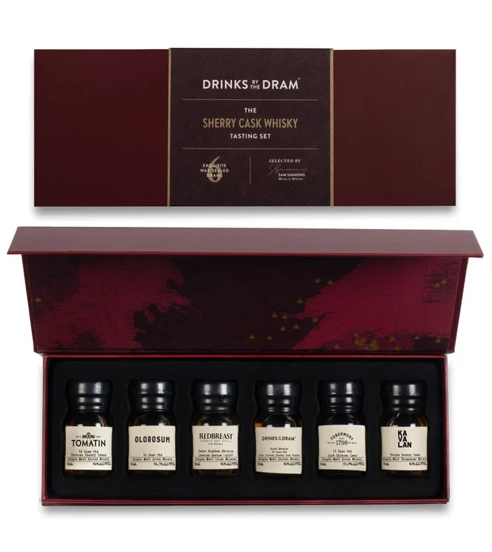 The Sherry Cask Whisky 6 Dram Tasting Set 18cl