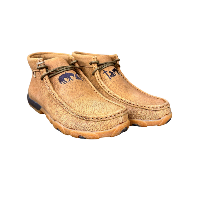 Twisted X Women's Chukka Driving Moc in Honey Tan